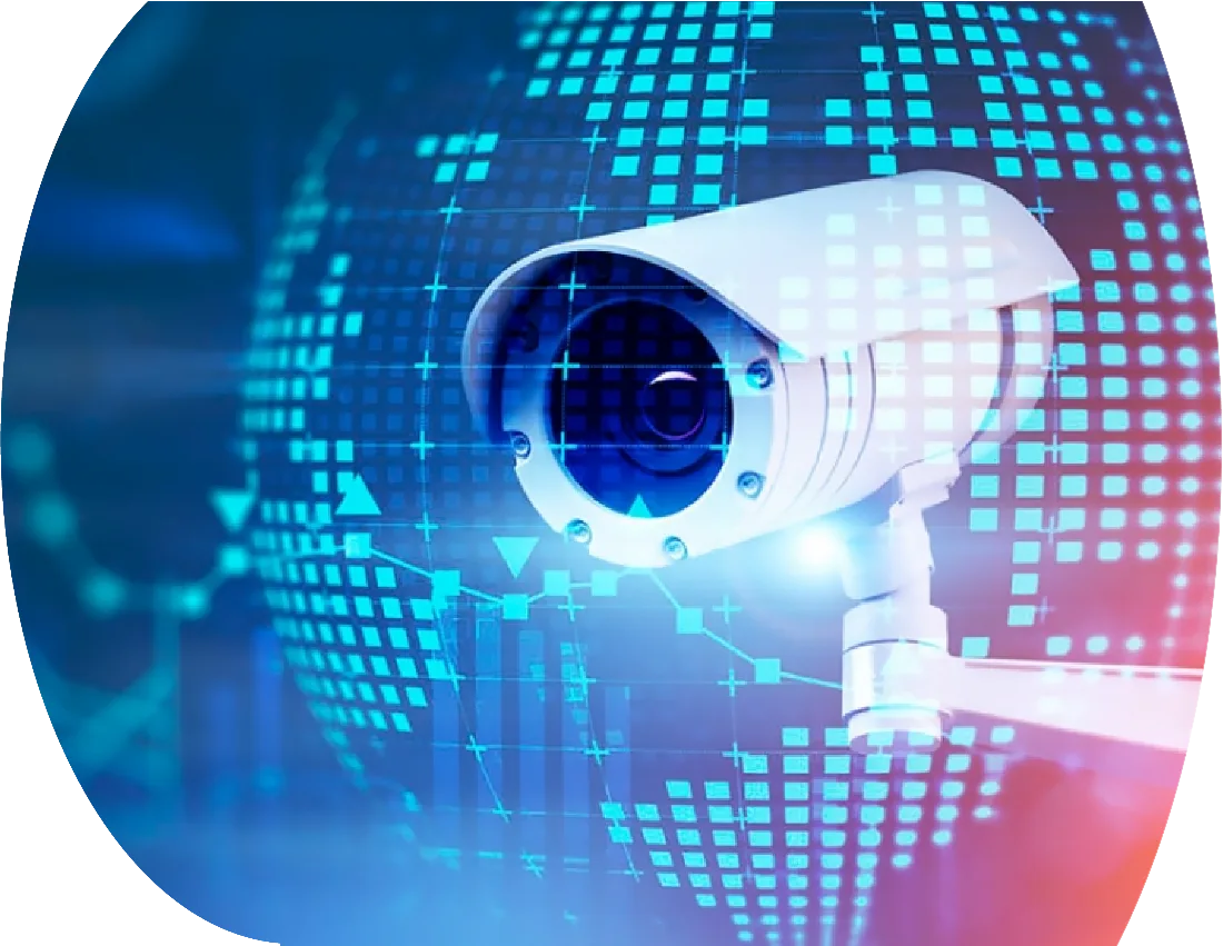 Cámara de videovigilancia para monitoreo remoto